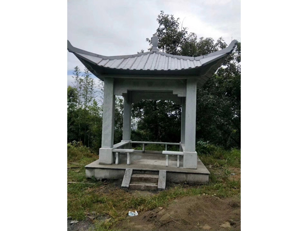 杭州蕭山區(qū)義橋景觀石亭，景觀臺(tái)工程