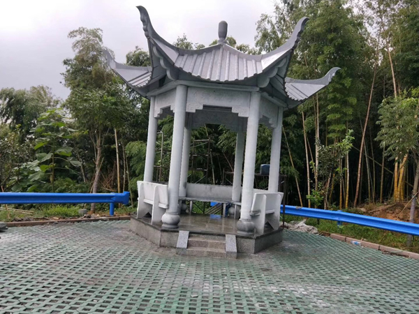 杭州蕭山區(qū)義橋景觀石亭，景觀臺(tái)工程